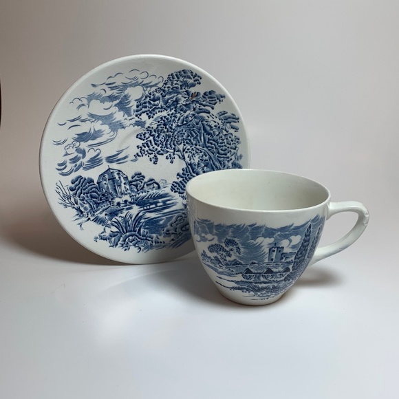 Vintage Enoch Wedgwood Tea cups and saucers - Picture 1 of 8